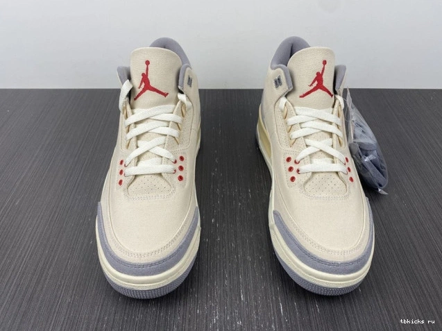 Cheap TB Jordan Air Muslin Retro 3 DH7139-100 0713